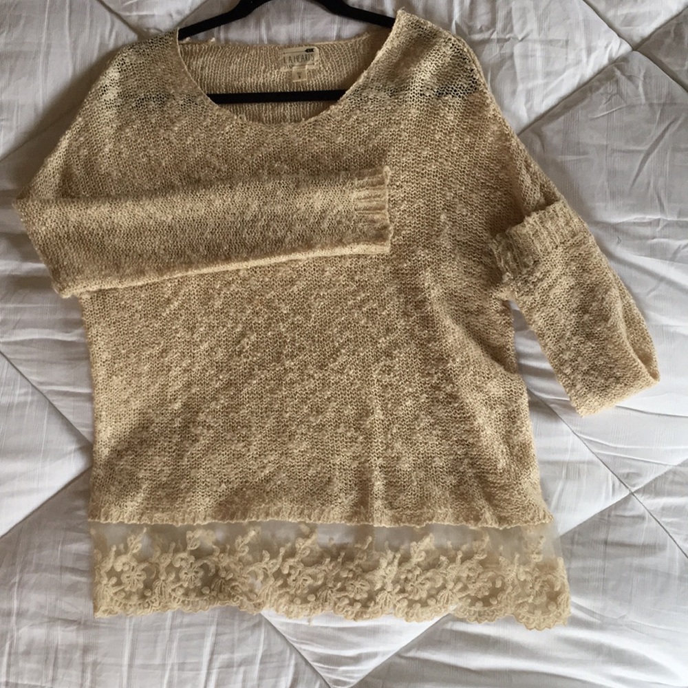 Knit sweater